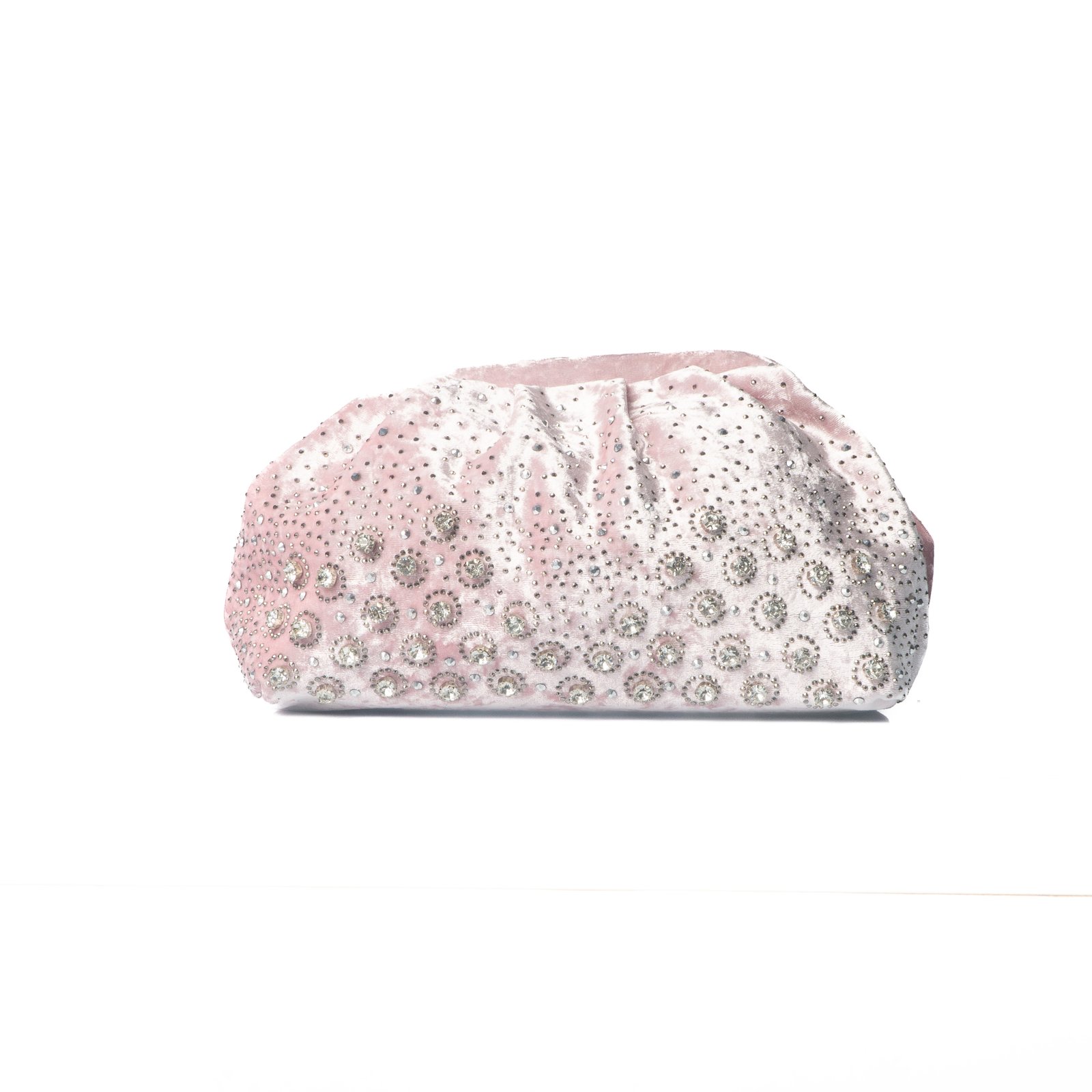 The Blush Velvet Clutch