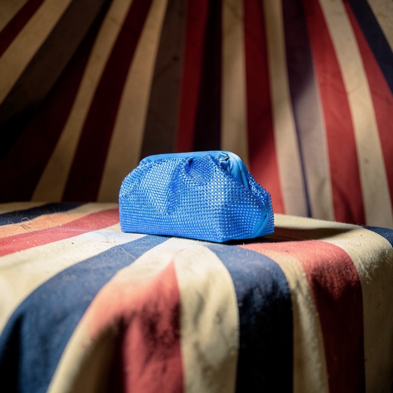 Azure Crystal Clutch