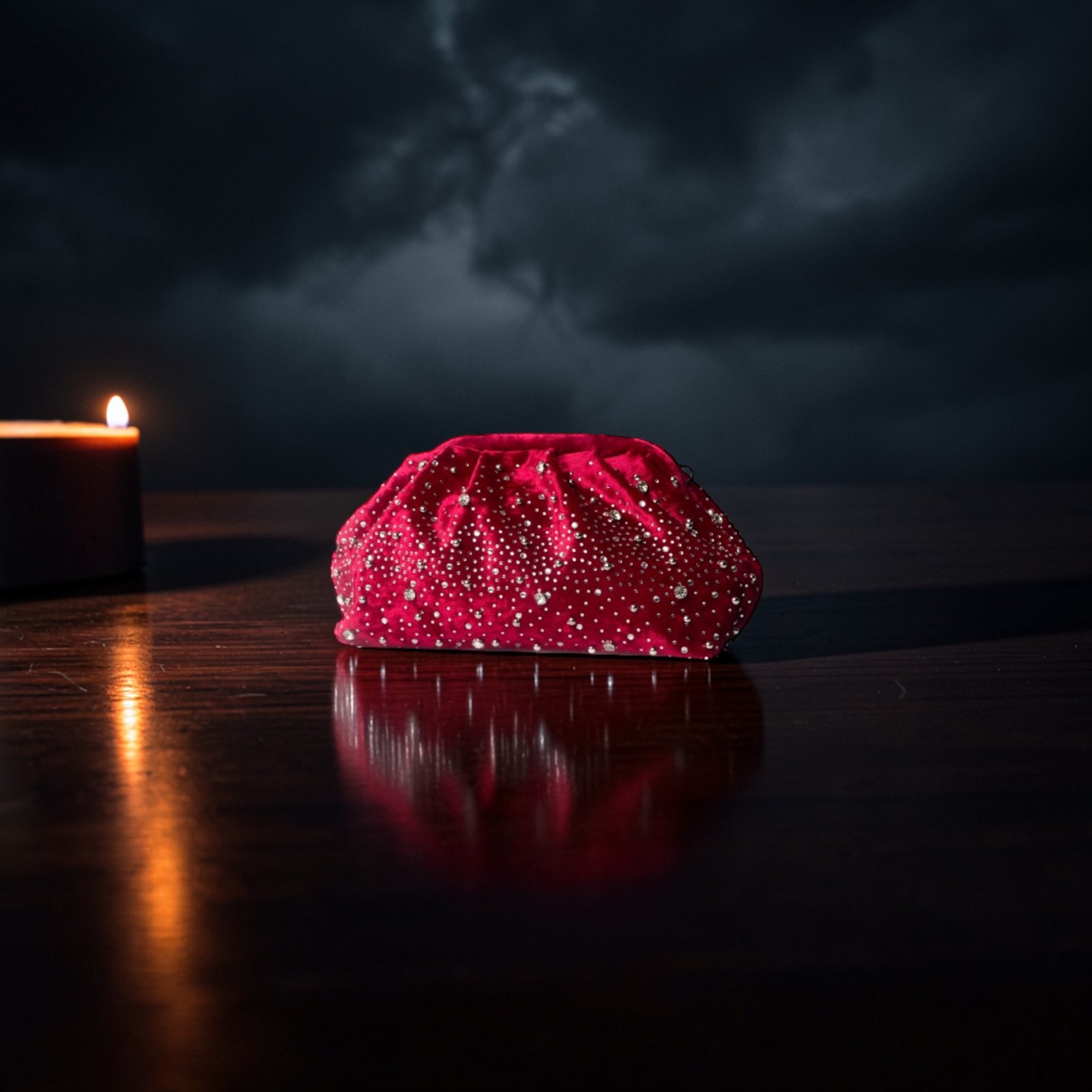 Bordeaux Velvet - Candlelight