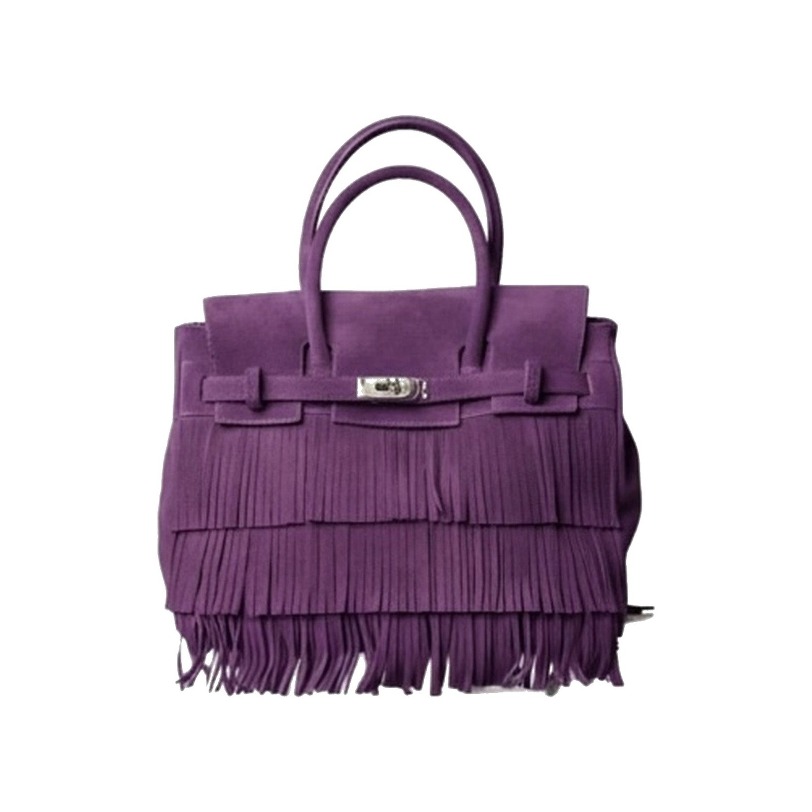 The Orchid Fringe Tote